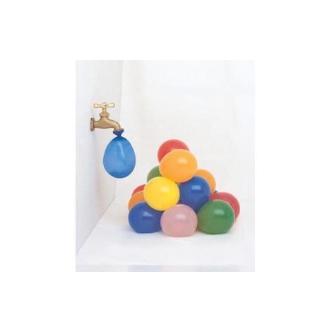 Balionai maži, įvairių spalvų vandens bombos
