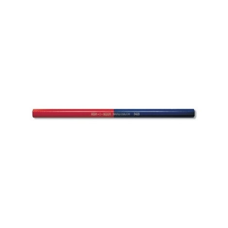 Dvispalvis pieštukas JUMBO Koh-I-Noor, raudonas/mėlynas
